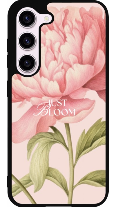Samsung Galaxy S23 Case Hülle - Silikon schwarz Just Bloom 2026