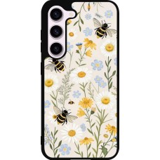 Samsung Galaxy S23 Case Hülle - Silikon schwarz Pattern bees 2026