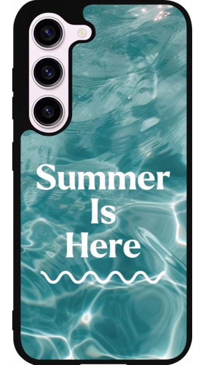 Samsung Galaxy S23 Case Hülle - Silikon schwarz Summer 2025 Summer is here