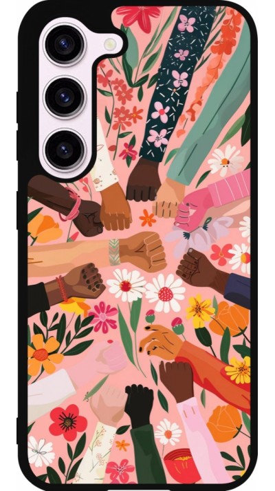 Samsung Galaxy S23 Case Hülle - Silikon schwarz Womens day 2026 8