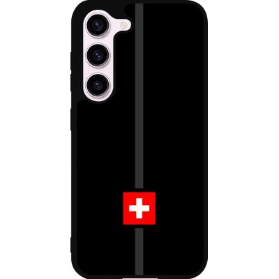 Samsung Galaxy S23 FE Case Hülle - Silikon schwarz Kanton CH schwarz