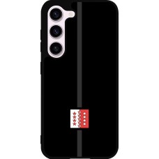 Samsung Galaxy S23 FE Case Hülle - Silikon schwarz Kanton VS schwarz