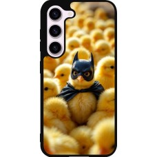 Samsung Galaxy S23 FE Case Hülle - Silikon schwarz Easter 2026 Chicken Batman