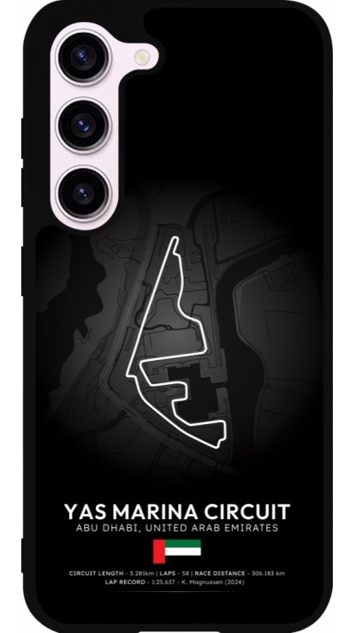 Samsung Galaxy S23 FE Case Hülle - Silikon schwarz F1 Track 2025 Abu Dhabi