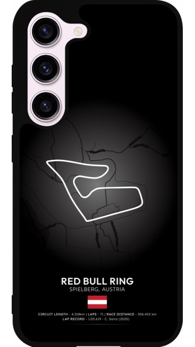 Samsung Galaxy S23 FE Case Hülle - Silikon schwarz F1 Track 2025 Austria