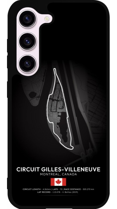 Samsung Galaxy S23 FE Case Hülle - Silikon schwarz F1 Track 2025 Canada