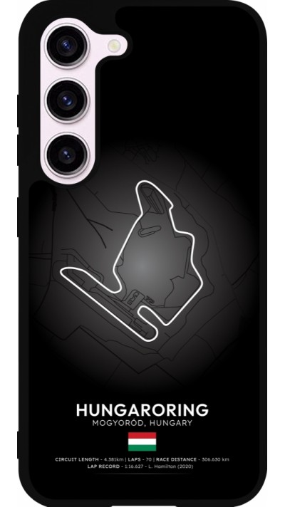 Samsung Galaxy S23 FE Case Hülle - Silikon schwarz F1 Track 2025 Hungary