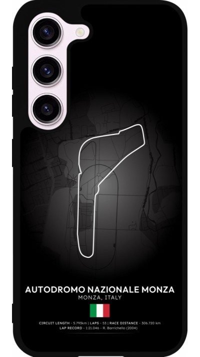 Samsung Galaxy S23 FE Case Hülle - Silikon schwarz F1 Track 2025 Italy