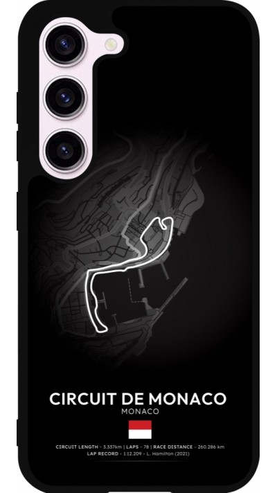 Samsung Galaxy S23 FE Case Hülle - Silikon schwarz F1 Track 2025 Monaco
