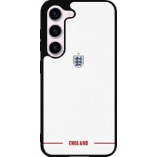Samsung Galaxy S23 FE Case Hülle - Silikon schwarz England 2026 personalisierbares Fussballtrikot