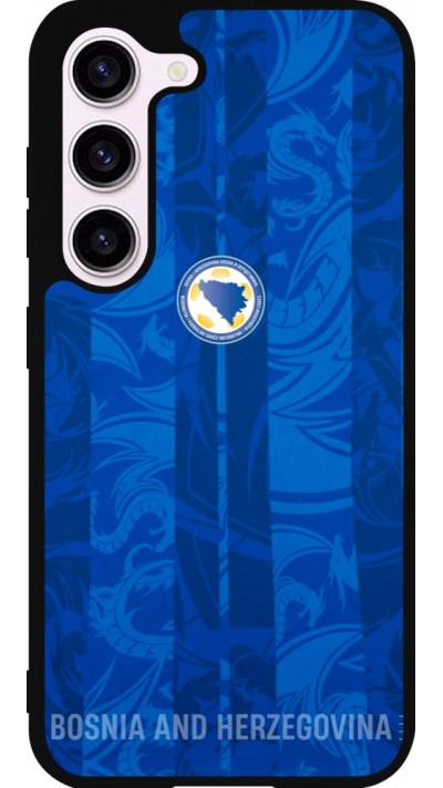 Samsung Galaxy S23 FE Case Hülle - Silikon schwarz Bosnien und Herzegowina 2026 personalisierbares Fussballtrikot