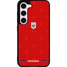 Samsung Galaxy S23 FE Case Hülle - Silikon schwarz Panama 2026 personalisierbares Fussballtrikot