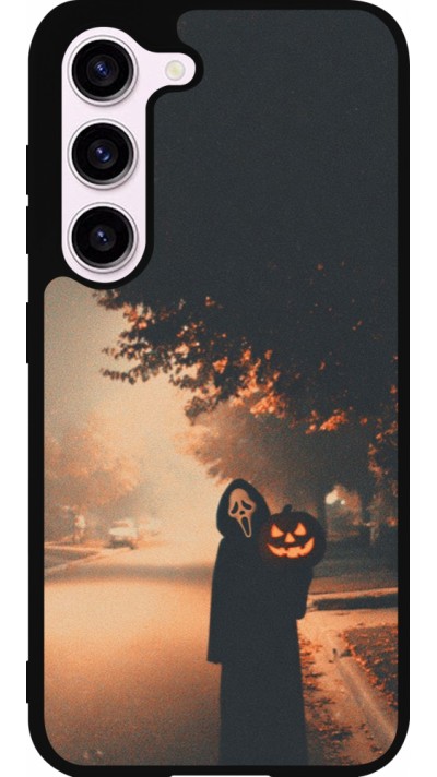Samsung Galaxy S23 FE Case Hülle - Silikon schwarz Halloween 2025 Scream Samsung Galaxy S23 FE Case Hülle - Silikon schwarz Halloween 2025 Scream