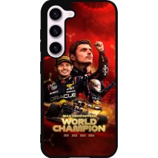 Samsung Galaxy S23 FE Case Hülle - Silikon schwarz Max Verstappen Champion 2023