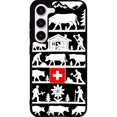Samsung Galaxy S23 FE Case Hülle - Silikon schwarz Poya Schweiz 1 schwarz