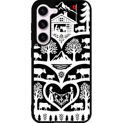 Samsung Galaxy S23 FE Case Hülle - Silikon schwarz Poya Schweiz 2 schwarz