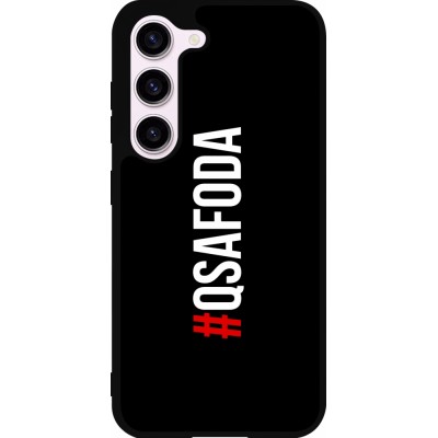 Samsung Galaxy S23 FE Case Hülle - Silikon schwarz Qsafoda 1