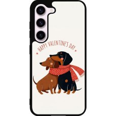 Samsung Galaxy S23 FE Case Hülle - Silikon schwarz Saint Valentines Day 26 Happy Valentine