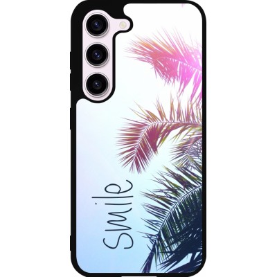 Samsung Galaxy S23 FE Case Hülle - Silikon schwarz Smile 05