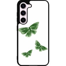 Samsung Galaxy S23 FE Case Hülle - Silikon schwarz Butterflies Spring 2026