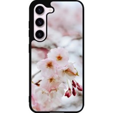 Samsung Galaxy S23 FE Case Hülle - Silikon schwarz Cherry tree 2026