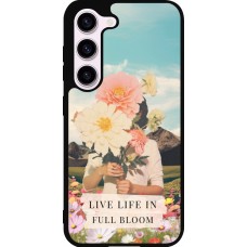 Samsung Galaxy S23 FE Case Hülle - Silikon schwarz Live life in full moon 2026