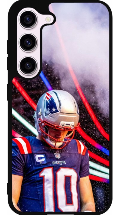 Coque Samsung Galaxy S23 FE - Silicone rigide noir Super Bowl 26 Patriots 3