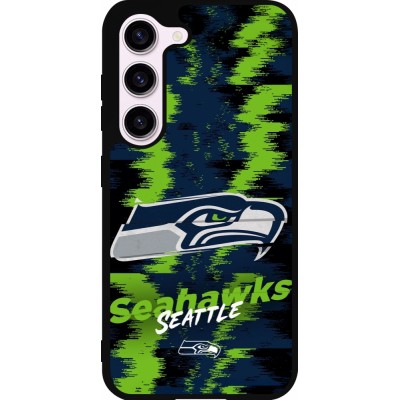 Samsung Galaxy S23 FE Case Hülle - Silikon schwarz Super Bowl 26 Seattle 2