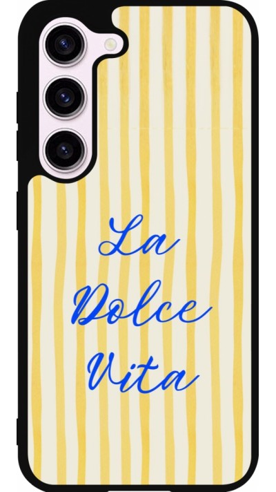 Samsung Galaxy S23 FE Case Hülle - Silikon schwarz The good life 2026