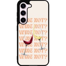 Samsung Galaxy S23 FE Case Hülle - Silikon schwarz Wine not