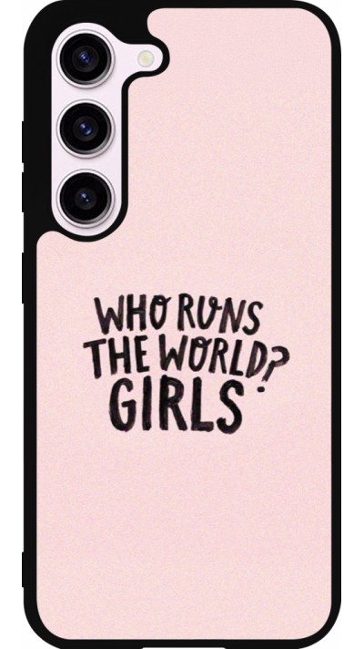 Samsung Galaxy S23 FE Case Hülle - Silikon schwarz Womens day 2026 3
