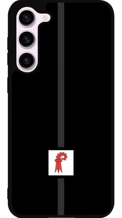 Samsung Galaxy S23+ Case Hülle - Silikon schwarz Kanton BL schwarz