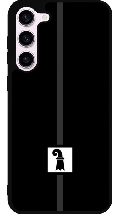 Samsung Galaxy S23+ Case Hülle - Silikon schwarz Kanton BS schwarz