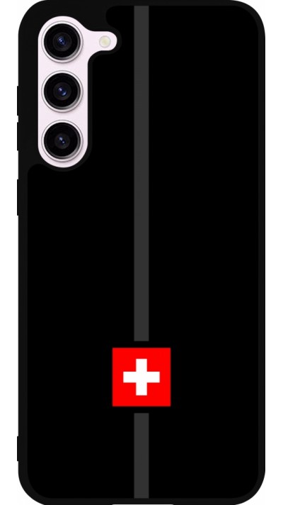Samsung Galaxy S23+ Case Hülle - Silikon schwarz Kanton CH schwarz