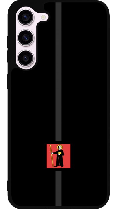 Samsung Galaxy S23+ Case Hülle - Silikon schwarz Kanton GL schwarz