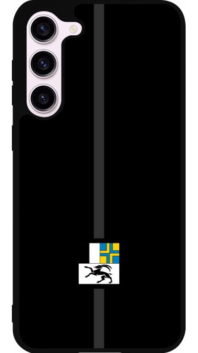 Samsung Galaxy S23+ Case Hülle - Silikon schwarz Kanton GR schwarz