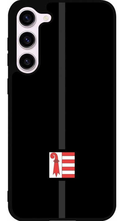 Samsung Galaxy S23+ Case Hülle - Silikon schwarz Kanton JU schwarz