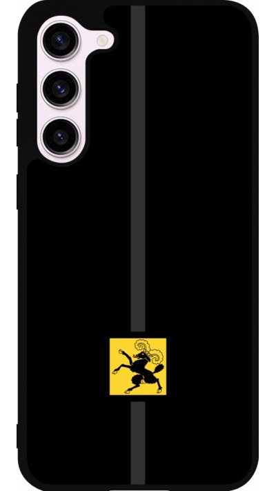 Samsung Galaxy S23+ Case Hülle - Silikon schwarz Kanton SH schwarz