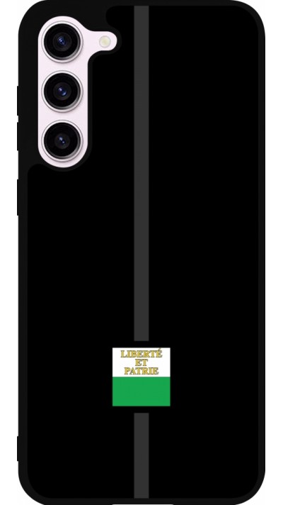 Samsung Galaxy S23+ Case Hülle - Silikon schwarz Kanton VD schwarz