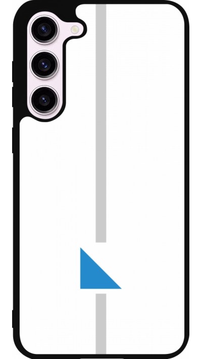 Samsung Galaxy S23+ Case Hülle - Silikon schwarz Kanton ZH weiss