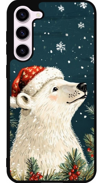 Coque Samsung Galaxy S23+ - Silicone rigide noir Christmas 25 Bear