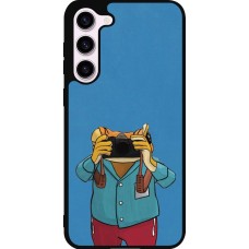 Samsung Galaxy S23+ Case Hülle - Silikon schwarz Frog with camera DTMF
