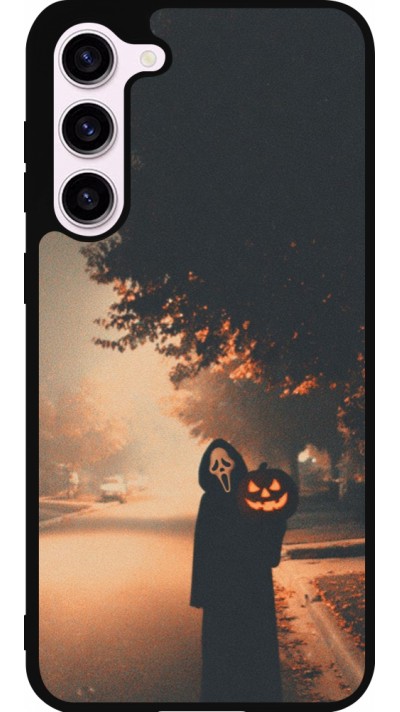 Coque Samsung Galaxy S23+ - Silicone rigide noir Halloween 2025 Scream