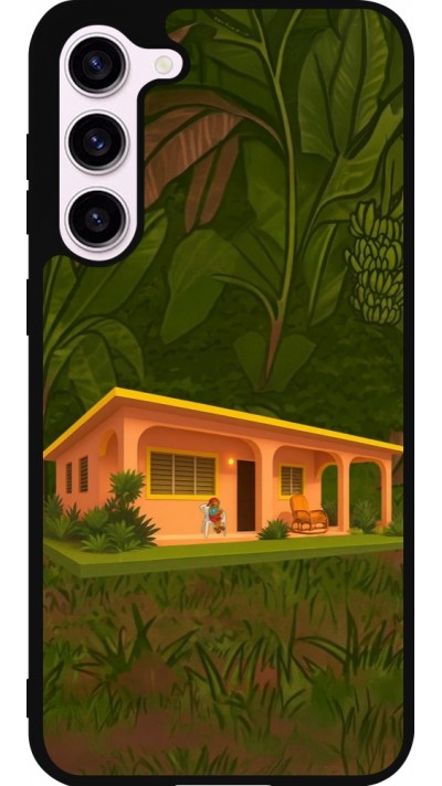 Coque Samsung Galaxy S23+ - Silicone rigide noir Benitos house DTMF