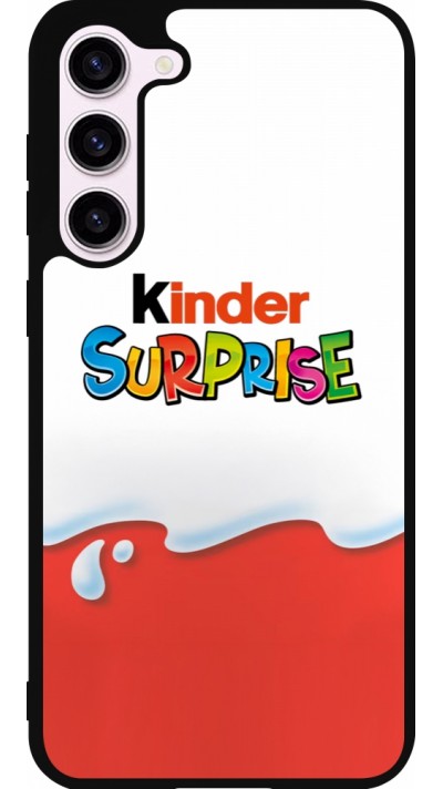 Coque Samsung Galaxy S23+ - Silicone rigide noir Kinder Surprise Coque Samsung Galaxy S23+ - Silicone rigide noir Kinder Surprise