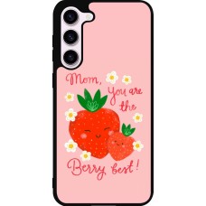 Samsung Galaxy S23+ Case Hülle - Silikon schwarz Mom 2026 Berry best
