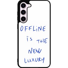 Samsung Galaxy S23+ Case Hülle - Silikon schwarz Offline is the new luxury