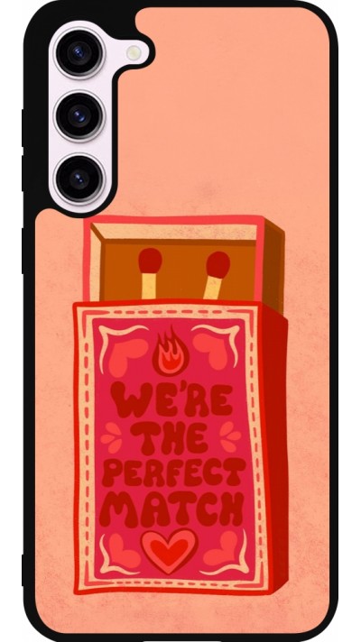 Samsung Galaxy S23+ Case Hülle - Silikon schwarz Saint Valentines Day 26 Perfect Match