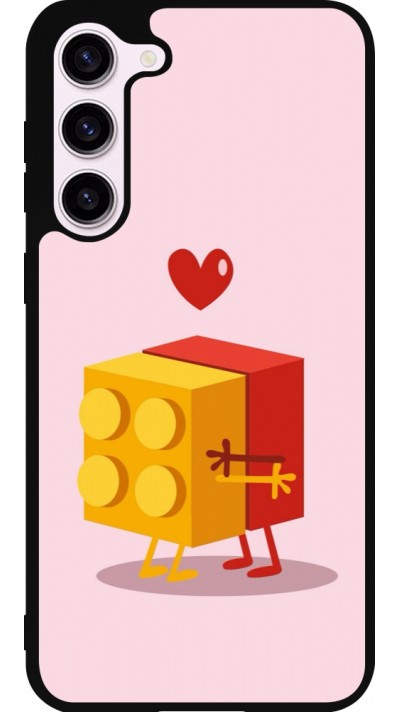 Samsung Galaxy S23+ Case Hülle - Silikon schwarz Saint Valentines Day 26 Puzzle