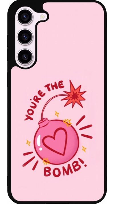 Samsung Galaxy S23+ Case Hülle - Silikon schwarz Saint Valentines Day 26 You are the bomb